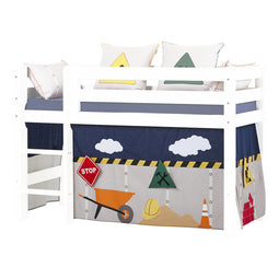 Hoppekids Construction curtain for half-high and bunk bed