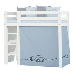 Hoppekids Cars curtain for mid-high bed