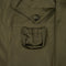 Waterproof Tailored Trenchcoat Satin - Green