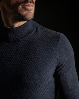 KOLL3KT FUSIONsense Knit Turtle Sweater