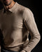 KOLL3KT LYOsense Merino Knit Polo Sweater