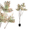 PTMD Johannes Broodboom Artificial plant - 147 x 88 x 210 cm - Green/purple