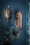 PTMD Gizzy Wall Candlestick - 10 x 19.5 x 23.5 cm - Iron - Brass