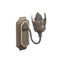 PTMD Gizzy Wall Candlestick - 10 x 19.5 x 23.5 cm - Iron - Brass