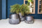 PTMD Lenz Flowerpot - H61 x Ø70 cm - Ceramic - Grey