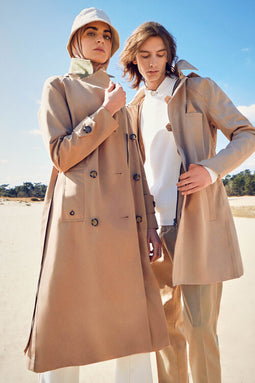 The Straight Trench - Beige