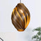 GOFURNIT Hanging Lamp 'Ardere' in Walnut