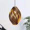 GOFURNIT Hanging Lamp 'Ardere' in Walnut