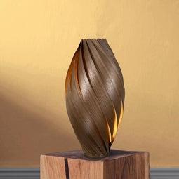 Gofurnit Floor lamp 'Ardere' in walnut