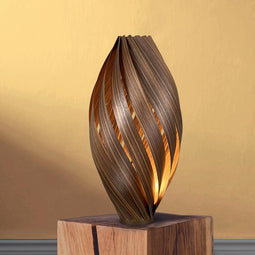 Gofurnit Floor lamp 'Ardere' in walnut