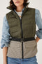 3-in-1 Down Jacket & Bodywarmer - Green