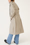 Waterproof Straight Trench - Check