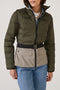 3-in-1 Down Jacket & Bodywarmer - Green