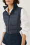3-in-1 Down Jacket & Bodywarmer - Navy