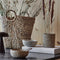 Home delight Basket Jute large gray set/3