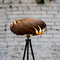 GOFURNIT Floor lamp 'Veneria' in walnut