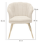 Dining Room Chair Tina Bouclé White Shell