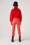 Water-Resistant Rain Pants - Red - White Stripe