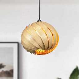 GOFURNIT Hanging lamp 'Mela' from oak wood