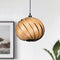 GOFURNIT Suspension lamp 'Mela' in cherry wood
