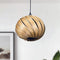 GOFURNIT Hanging lamp 'Mela' in olive ash