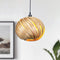 GOFURNIT Hanging lamp 'Mela' in olive ash