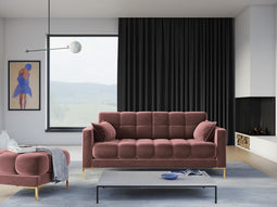 Micadoni Velvet Sofa "Mamaia" 2 Seats