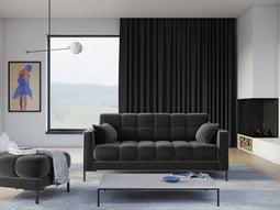 Micadoni Velvet Sofa "Mamaia" 2 Seats