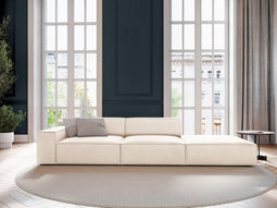 Micadoni Right Velvet Sofa "Jodie" 3 Seats