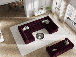Micadoni Velvet Sofa "Kendal" 3 Seats