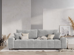 Micadoni Velvet Sofa With Bed Function And Box "Byron" 3 Seats