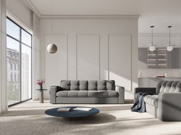 Micadoni Velvet Sofa "Justin" 3 Seats