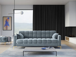 Micadoni Velvet Sofa "Mamaia" 4 Seats