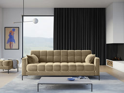 Micadoni Velvet Sofa "Mamaia" 4 Seats