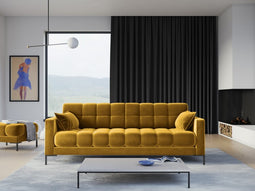 Micadoni Velvet Sofa "Mamaia" 4 Seats