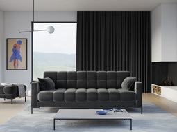 Micadoni Velvet Sofa "Mamaia" 4 Seats