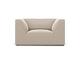 Micadoni Velvet Armchair "Ruby" 1 Seat