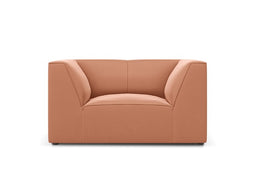 Micadoni Velvet Armchair "Ruby" 1 Seat