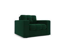 Micadoni Velvet Armchair "Justin" 1 Seat
