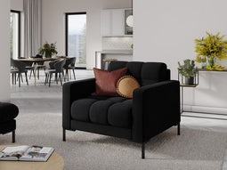 Micadoni Velvet Armchair "Mamaia" 1 Seat