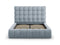 Micadoni Velvet Storage Bed With Headboard