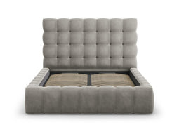 Micadoni Velvet Storage Bed With Headboard "Mamaia"