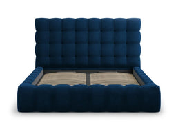 Micadoni Velvet Storage Bed With Headboard "Mamaia"