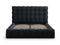 Micadoni Velvet Storage Bed With Headboard