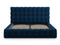 Micadoni Velvet Storage Bed With Headboard