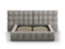 Micadoni Velvet Storage Bed With Double Headboard