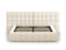 Micadoni Velvet Storage Bed With Double Headboard