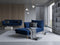 Micadoni Velvet Chaise Longue Left