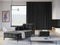 Micadoni Velvet Chaise Longue Left