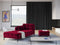 Micadoni Velvet Chaise Longue Left